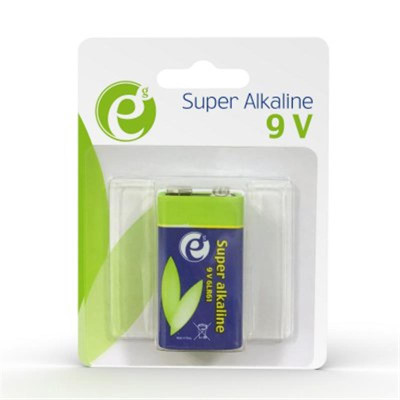 Батарейка EnerGenie Super Alkaline 6LR61 BL 1 шт Батарейка EnerGenie Super Alkaline 6LR61 BL 1 шт