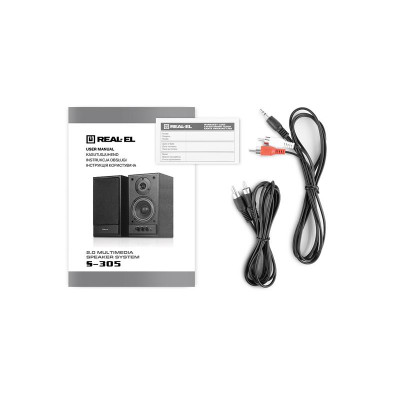 Акустична система REAL-EL S-305 Black Акустична система REAL-EL S-305 Black