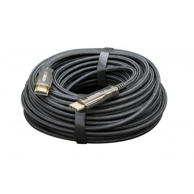 Кабель Cablexpert HDMI - HDMI V 2.0 (M/M), з позолоченими контактами, 15 м, чорний (CCBP-HDMI-AOC-15M)