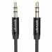 Аудіо-кабель Usams YP-01 3.5 мм - 3.5 мм (M/M), 1 м, Black (YP101) Аудіо-кабель Usams YP-01 3.5 мм - 3.5 мм (M/M), 1 м, Black (YP101)