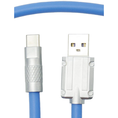 Кабель Dengos USB - USB Type-C (M/M) 1 м Blue (PLS-TC-NS-BLUE) Кабель Dengos USB - USB Type-C (M/M) 1 м Blue (PLS-TC-NS-BLUE)