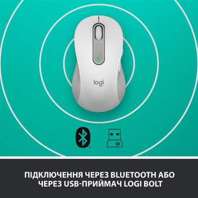 Мышь беспроводная Logitech Signature M650 L LEFT Off-White (910-006240) Мышь беспроводная Logitech Signature M650 L LEFT Off-White (910-006240)