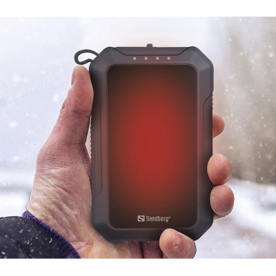 Універсальна мобільна батарея Sandberg Hand Warmer Powerbank 10000mAh Black (420-65) Універсальна мобільна батарея Sandberg Hand Warmer Powerbank 10000mAh Black (420-65)