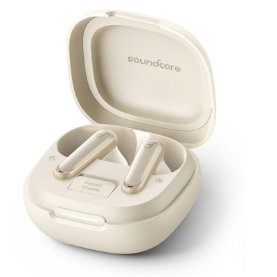 Bluetooth-гарнітура Anker SoundCore P40i Oat White (A3955G21) Bluetooth-гарнітура Anker SoundCore P40i Oat White (A3955G21)