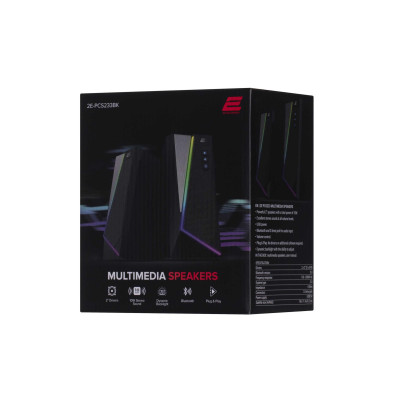 Акустична система 2E PCS233 RGB Black (2E-PCS233BK) Акустична система 2E PCS233 RGB Black (2E-PCS233BK)