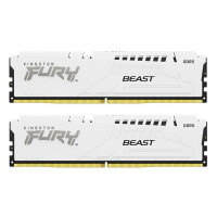 Модуль пам`ятi DDR5 2х32GB/5600 Kingston Fury Beast White (KF556C36BWEK2-64)