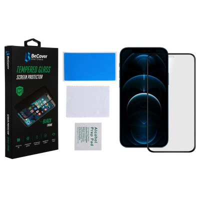 Захисне скло BeCover для Apple iPhone 13 Mini Black (706665) Захисне скло BeCover для Apple iPhone 13 Mini Black (706665)