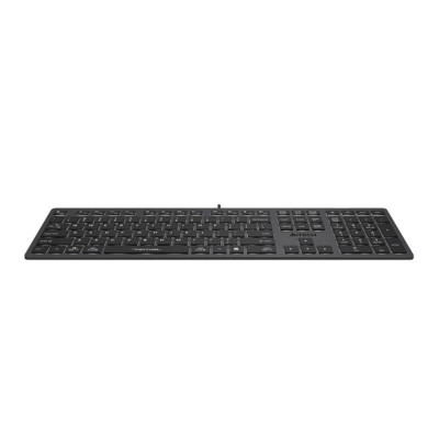 Клавіатура A4Tech Fstyler FX60H Grey White Backlit ENG / UKR