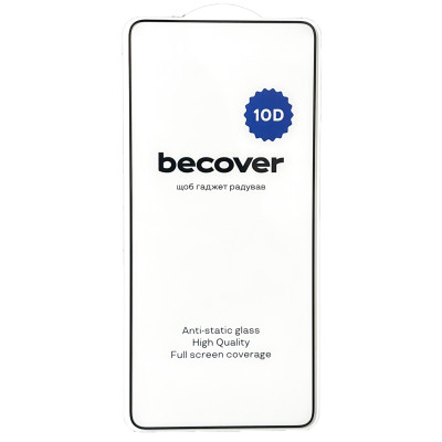 Захисне скло BeCover для ZTE Blade A35/A55 Black 10D (712730)