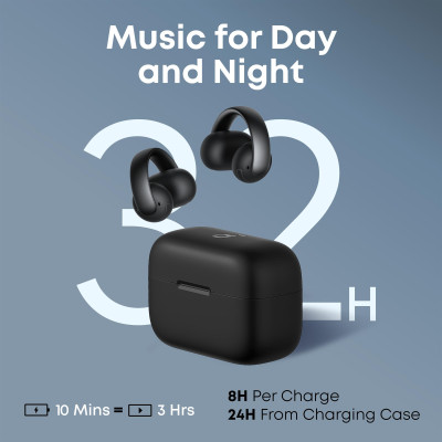 Bluetooth-гарнітура Anker SoundCore AeroClip Black (A3388G11) Bluetooth-гарнітура Anker SoundCore AeroClip Black (A3388G11)