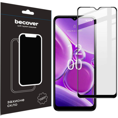 Захисне скло BeCover для Nokia G42 5G Black (710729) Захисне скло BeCover для Nokia G42 5G Black (710729)