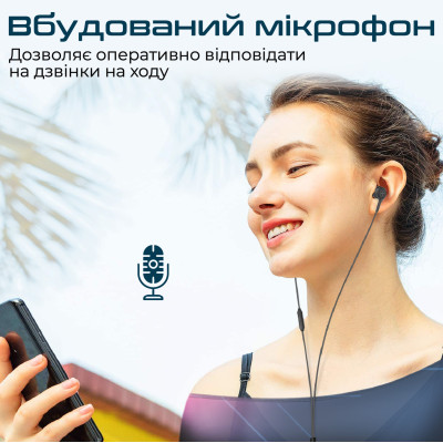 Гарнітура Promate Duet Black Гарнітура Promate Duet Black