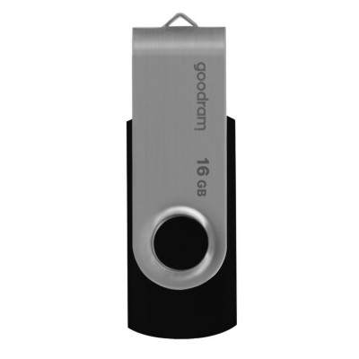 Флеш-накопичувач USB3.2 16GB Goodram UTS3 (Twister) Black (UTS3-0160K0R11) Флеш-накопичувач USB3.2 16GB Goodram UTS3 (Twister) Black (UTS3-0160K0R11)