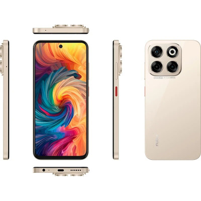 Смартфон ZTE Nubia V70 8/256GB Gold Смартфон ZTE Nubia V70 8/256GB Gold