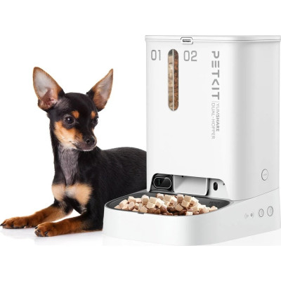 Смарт-годівниця Petkit YumShare Dual-hopper with Camera (P591) Смарт-годівниця Petkit YumShare Dual-hopper with Camera (P591)