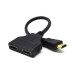 Кабель-розгалужувач Cablexpert HDMI - 2хHDMI (M/F), 0.3 м, Black (DSP-2PH4-04)