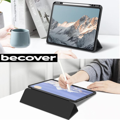 Чохол-книжка BeCover Soft Edge TPU з кріпленням Apple Pencil для Apple iPad Pro 13