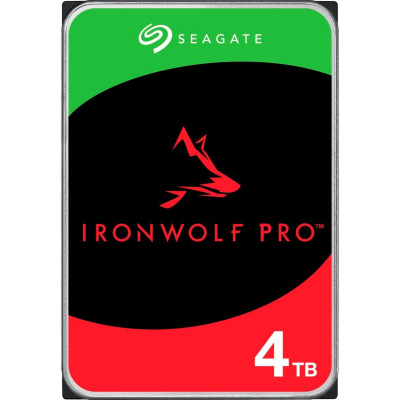 Накопичувач HDD SATA 4.0TB Seagate IronWolf Pro 7200rpm 256MB (ST4000NT001)