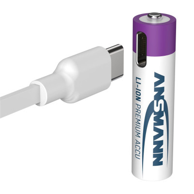 Акумулятори Ansmann AAA/HR03 Li-Ion 500 mAh BL 4 шт Акумулятори Ansmann AAA/HR03 Li-Ion 500 mAh BL 4 шт