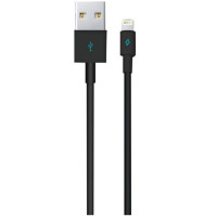 Кабель Ttec USB - Lightning (M/M), 1 м, Black (2DK7508S) Кабель Ttec USB - Lightning (M/M), 1 м, Black (2DK7508S)