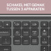 Клавiатура бездротова Logitech Signature Slim K950 US Graphite USB (920-012465)