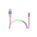 Кабель REAL-EL USB - Lightning (M/M), 1 м, Rainbow (EL123500051) Кабель REAL-EL USB - Lightning (M/M), 1 м, Rainbow (EL123500051)