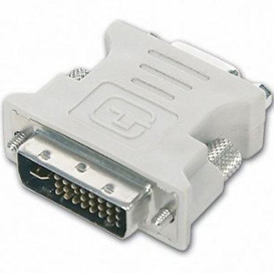 Адаптер Cablexpert DVI - VGA (M/F), White (A-DVI-VGA) Адаптер Cablexpert DVI - VGA (M/F), White (A-DVI-VGA)