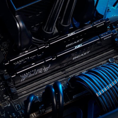 Модуль пам`яті DDR5 2x16GB/6000 Kingston Fury Beast Black (KF560C30BBEK2-32) Модуль пам`яті DDR5 2x16GB/6000 Kingston Fury Beast Black (KF560C30BBEK2-32)