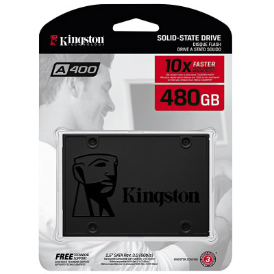 Накопичувач SSD 480GB Kingston SSDNow A400 2.5 Накопичувач SSD 480GB Kingston SSDNow A400 2.5