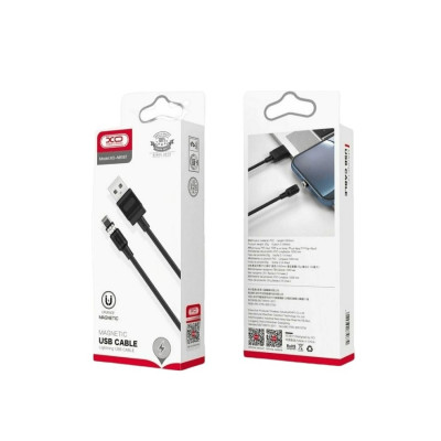 Кабель XO NB187 USB - Lightning, (M/M), 2.1A 1 м Black (6920680879632) Кабель XO NB187 USB - Lightning, (M/M), 2.1A 1 м Black (6920680879632)