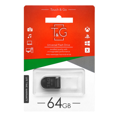 Флеш-накопичувач USB 64GB T&G 010 Shorty Series (TG010-64GB) Флеш-накопичувач USB 64GB T&G 010 Shorty Series (TG010-64GB)
