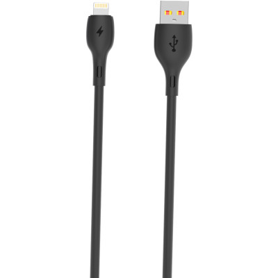 Кабель SkyDolphin S22L Soft Silicone USB - Lightning (M/M), 1 м, Black (USB-000601) Кабель SkyDolphin S22L Soft Silicone USB - Lightning (M/M), 1 м, Black (USB-000601)