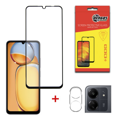 Захисне скло Dengos для Xiaomi Redmi 13C 4G Black Full Glue (DG-TGSCP-04) Захисне скло Dengos для Xiaomi Redmi 13C 4G Black Full Glue (DG-TGSCP-04)