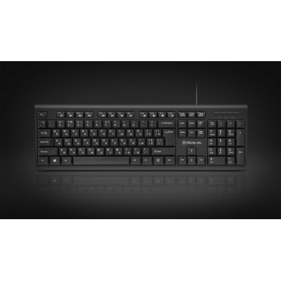 Комплект (клавіатура, мишка) REAL-EL Kit 511 Black
