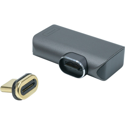 Адаптер PowerPlant USB Type-C - DisplayPort (M/F) Black (CA914265) Адаптер PowerPlant USB Type-C - DisplayPort (M/F) Black (CA914265)