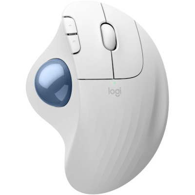 Миша бездротова Logitech Ergo M575S Off-White + Blue Ball (910-007030) Миша бездротова Logitech Ergo M575S Off-White + Blue Ball (910-007030)