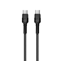 Кабель ColorWay USB Type-C - USB Type-C (M/M), 3.0 А, 1 м, Black (CW-CBPDCC047-BK) Кабель ColorWay USB Type-C - USB Type-C (M/M), 3.0 А, 1 м, Black (CW-CBPDCC047-BK)