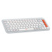 Клавиатура бездротова Logitech Pop Icon Keys Off White (920-013072)