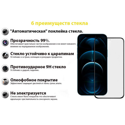 Захисне скло BeCover для Apple iPhone 13 Mini Black (706665) Захисне скло BeCover для Apple iPhone 13 Mini Black (706665)