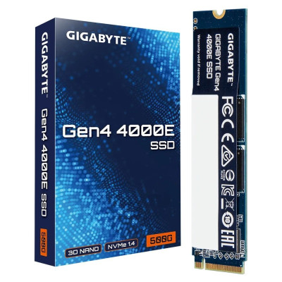 Накопичувач SSD 500GB Gigabyte Gen4 4000E M.2 2280 PCIe 4.0 x4 3D NAND (G440E500G) Накопичувач SSD 500GB Gigabyte Gen4 4000E M.2 2280 PCIe 4.0 x4 3D NAND (G440E500G)