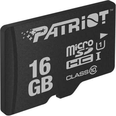 Карта пам`ятi MicroSDHC 16GB UHS-I Class 10 Patriot LX (PSF16GMDC10) Карта пам`ятi MicroSDHC 16GB UHS-I Class 10 Patriot LX (PSF16GMDC10)