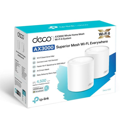 WiFi Mesh-система TP-Link Deco X50(2-pack) WiFi Mesh-система TP-Link Deco X50(2-pack)