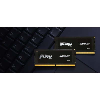 Модуль пам`ятi SO-DIMM 2x16GB/4800 DDR5 Kingston Fury Impact (KF548S38IBK2-32) Модуль пам`ятi SO-DIMM 2x16GB/4800 DDR5 Kingston Fury Impact (KF548S38IBK2-32)