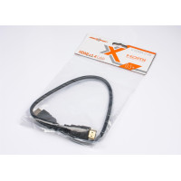 Кабель Maxxter HDMI - HDMI V 1.4 (M/M), 0.5 м, чорний (V-HDMI4-0.5M) пакет Кабель Maxxter HDMI - HDMI V 1.4 (M/M), 0.5 м, чорний (V-HDMI4-0.5M) пакет