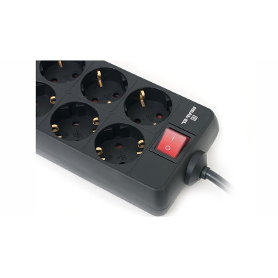 Фільтр живлення REAL-EL RS-8 Protect 5м Black (EL122300024) Фільтр живлення REAL-EL RS-8 Protect 5м Black (EL122300024)