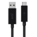 Кабель Belkin USB - USB Type-C (M/M), 1 м Black OEM (F2CU029bt1M-BLK)_OEM