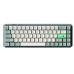 Клавіатура бездротова Motospeed Darmoshark K5 Gateron Silver Pro Light Gray (dmk5lgspro)