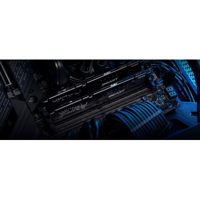 Модуль пам`яті DDR5 2x16GB/5200 Kingston Fury Beast Black (KF552C40BBK2-32)