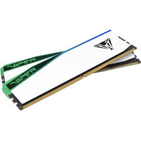 Модуль пам`яті DDR5 2x16GB/7000 Patriot Viper Elite 5 RGB (PVER532G70C32KW) Модуль пам`яті DDR5 2x16GB/7000 Patriot Viper Elite 5 RGB (PVER532G70C32KW)