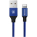 Кабель Baseus Yiven USB - Lightning (M/M), 1.8 м Navy Blue (CALYW-A13) Кабель Baseus Yiven USB - Lightning (M/M), 1.8 м Navy Blue (CALYW-A13)